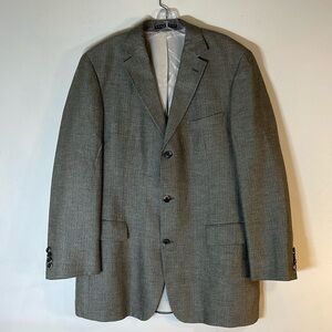 HUGO BOSS Men’s 42L Wool Linen Herringbone Blazer from Nordstrom Liquidation!